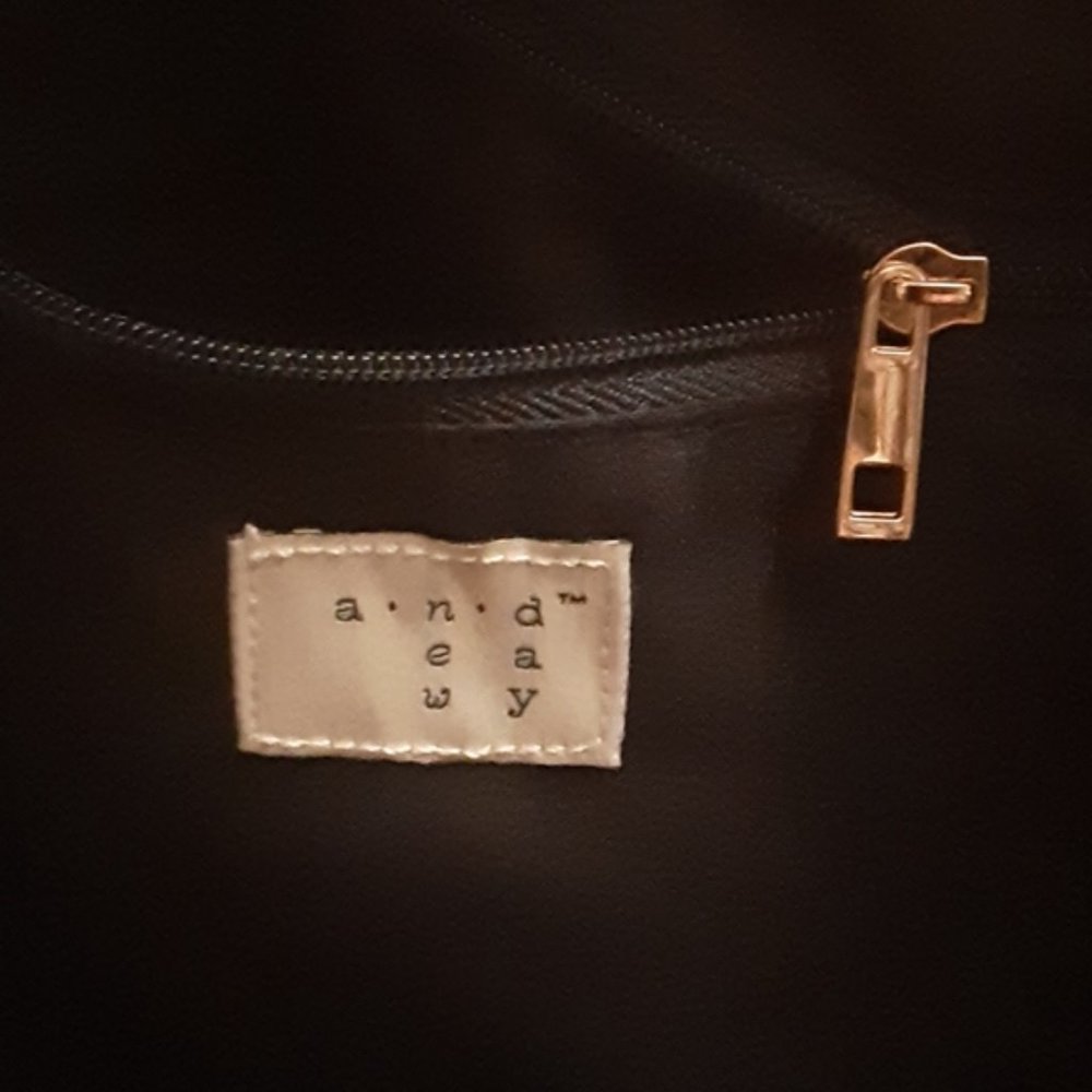 Canvas Tote Extra Large Bag Beach Natural / Coral - Picture 6 of 10